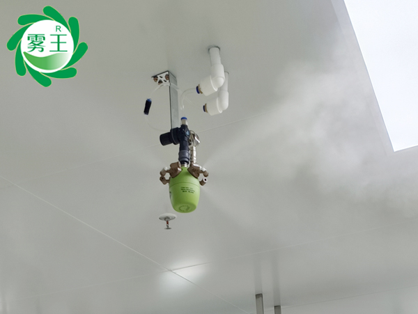 電子車間干霧加濕器案例-提升晶亮光電分光編帶機作業品質