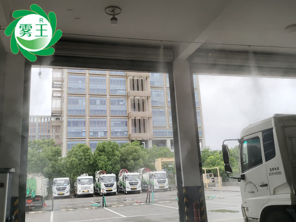 高壓噴霧消毒除臭系統助力寧波一垃圾中轉站化解居民投訴